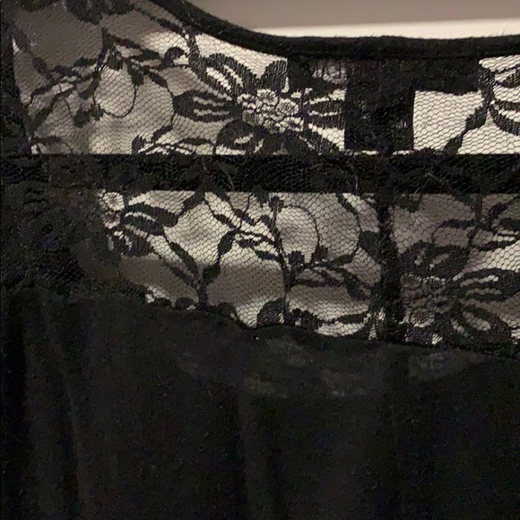 Black with lace top - Picture 4 of 4